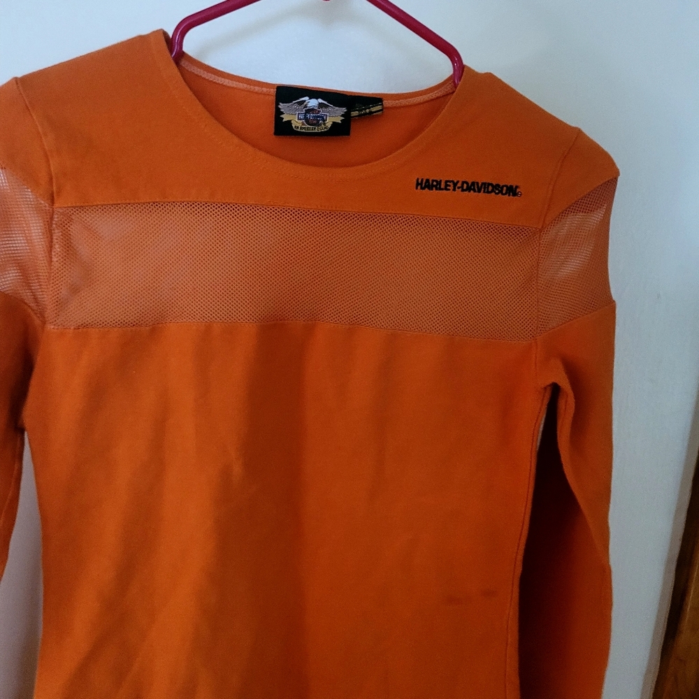 Harley Davidson women's long sleeved top